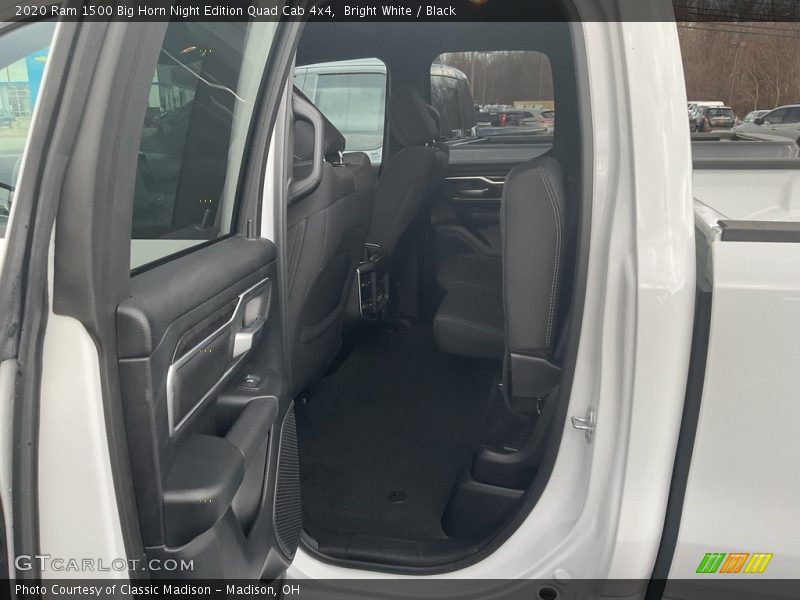 Bright White / Black 2020 Ram 1500 Big Horn Night Edition Quad Cab 4x4