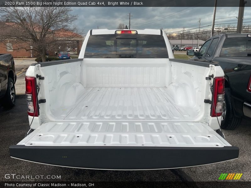 Bright White / Black 2020 Ram 1500 Big Horn Night Edition Quad Cab 4x4