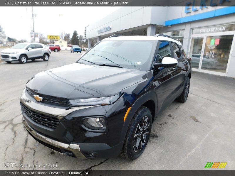 Mosaic Black Metallic / Jet Black 2023 Chevrolet TrailBlazer ACTIV AWD