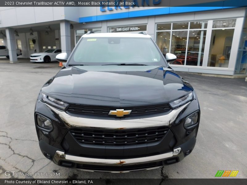 Mosaic Black Metallic / Jet Black 2023 Chevrolet TrailBlazer ACTIV AWD