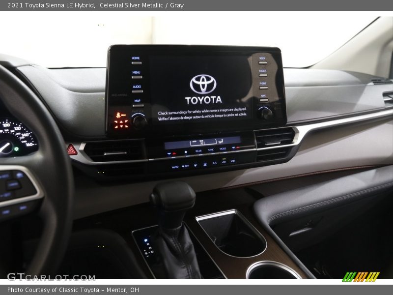 Celestial Silver Metallic / Gray 2021 Toyota Sienna LE Hybrid