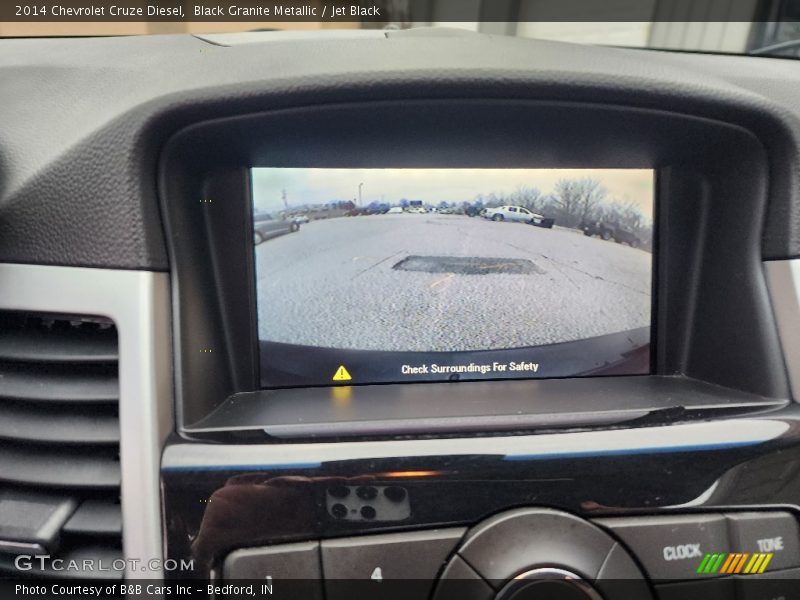 Black Granite Metallic / Jet Black 2014 Chevrolet Cruze Diesel