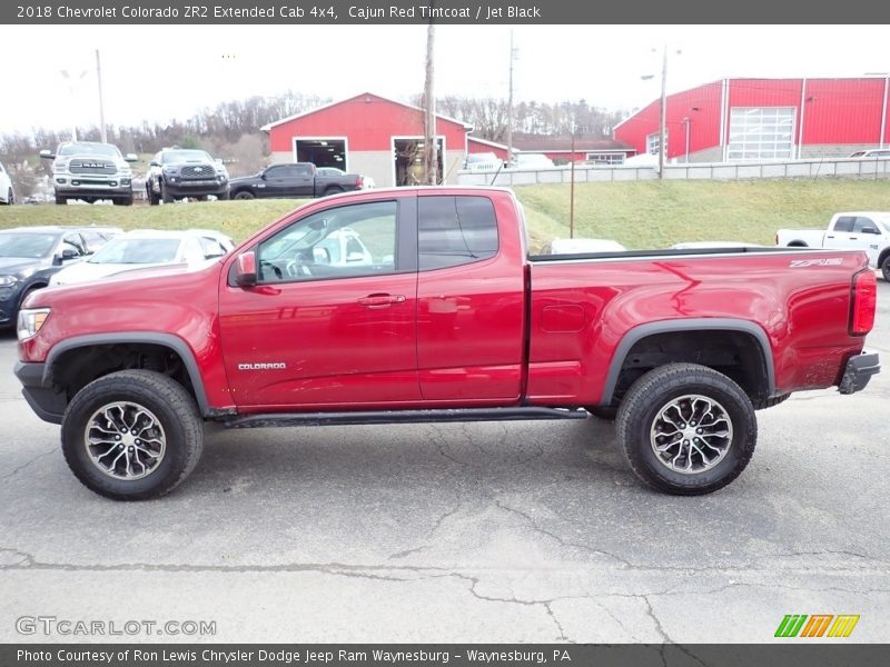  2018 Colorado ZR2 Extended Cab 4x4 Cajun Red Tintcoat