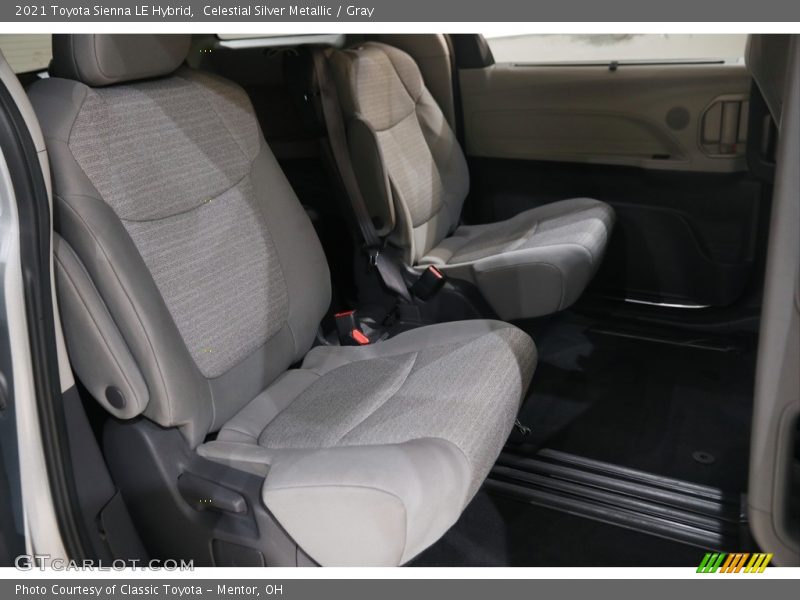 Celestial Silver Metallic / Gray 2021 Toyota Sienna LE Hybrid