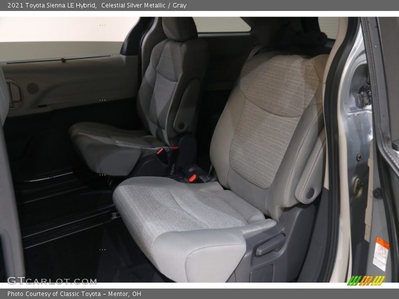 Celestial Silver Metallic / Gray 2021 Toyota Sienna LE Hybrid