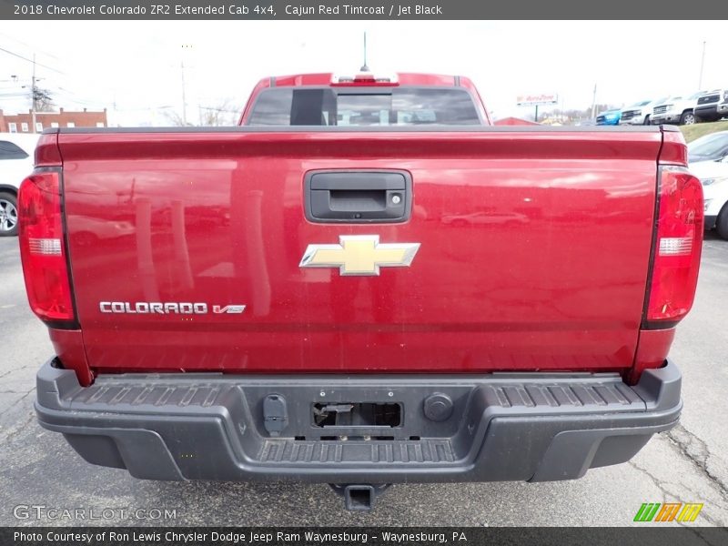 Cajun Red Tintcoat / Jet Black 2018 Chevrolet Colorado ZR2 Extended Cab 4x4
