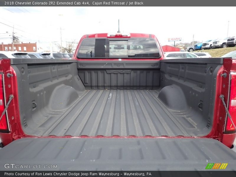 Cajun Red Tintcoat / Jet Black 2018 Chevrolet Colorado ZR2 Extended Cab 4x4