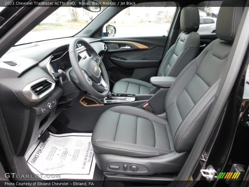 Mosaic Black Metallic / Jet Black 2023 Chevrolet TrailBlazer ACTIV AWD