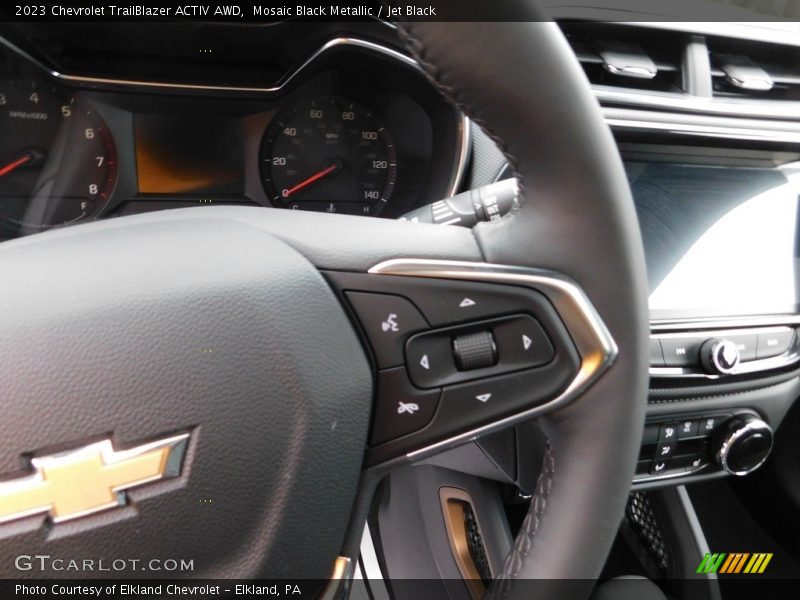 Mosaic Black Metallic / Jet Black 2023 Chevrolet TrailBlazer ACTIV AWD