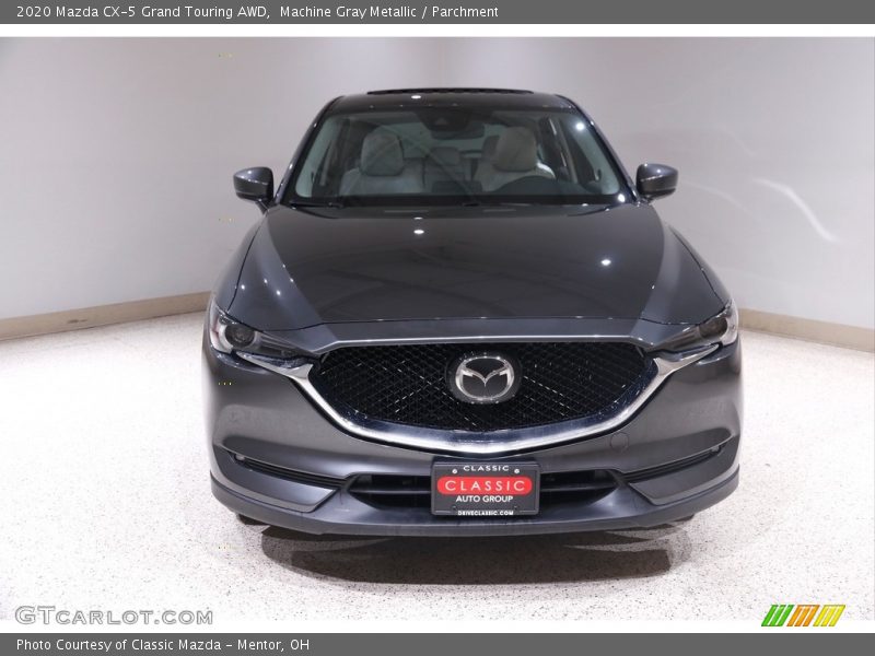 Machine Gray Metallic / Parchment 2020 Mazda CX-5 Grand Touring AWD