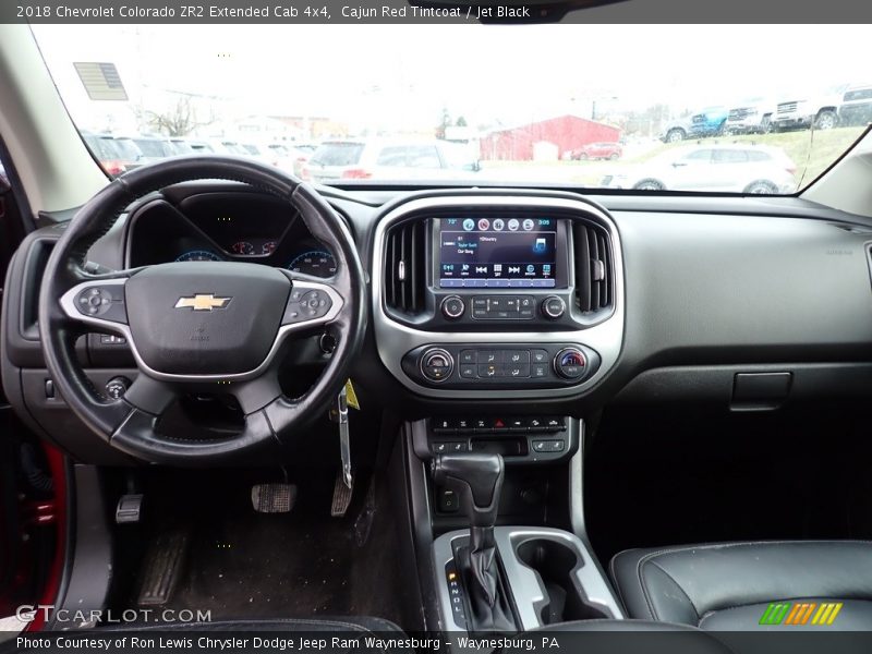 Cajun Red Tintcoat / Jet Black 2018 Chevrolet Colorado ZR2 Extended Cab 4x4