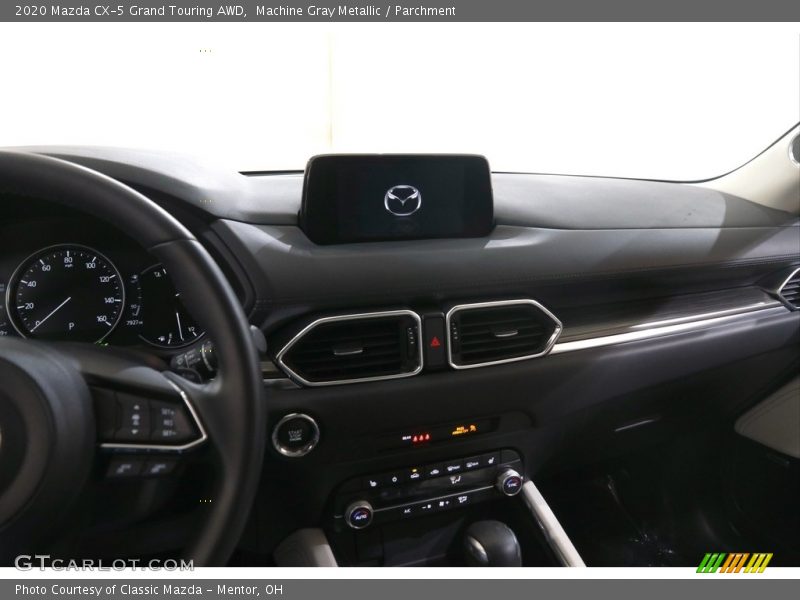 Machine Gray Metallic / Parchment 2020 Mazda CX-5 Grand Touring AWD