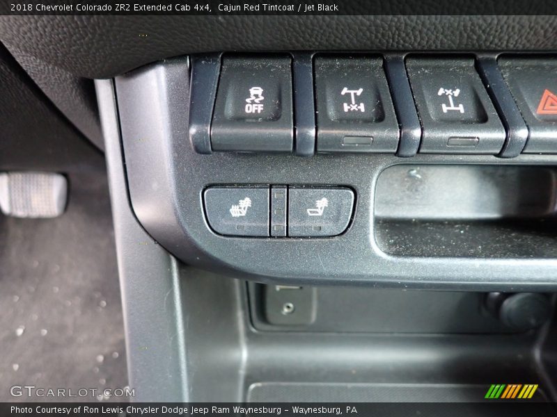 Cajun Red Tintcoat / Jet Black 2018 Chevrolet Colorado ZR2 Extended Cab 4x4
