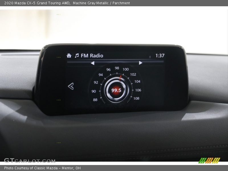 Machine Gray Metallic / Parchment 2020 Mazda CX-5 Grand Touring AWD