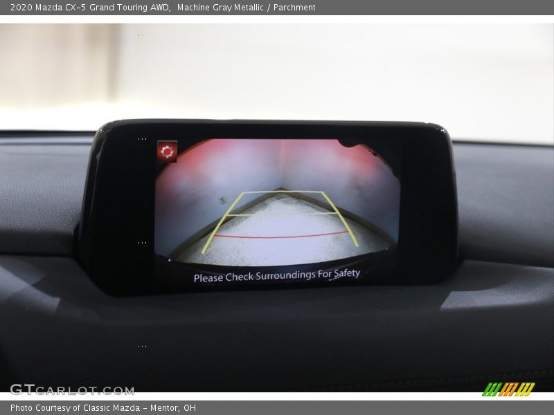 Machine Gray Metallic / Parchment 2020 Mazda CX-5 Grand Touring AWD