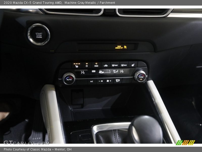Machine Gray Metallic / Parchment 2020 Mazda CX-5 Grand Touring AWD