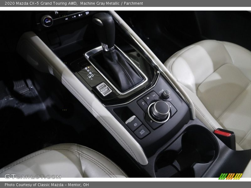 Machine Gray Metallic / Parchment 2020 Mazda CX-5 Grand Touring AWD