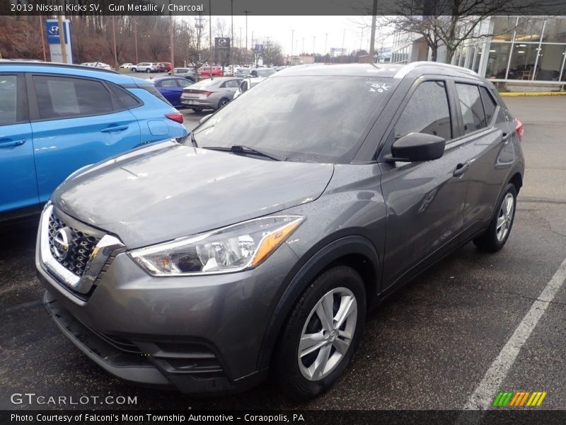 Gun Metallic / Charcoal 2019 Nissan Kicks SV