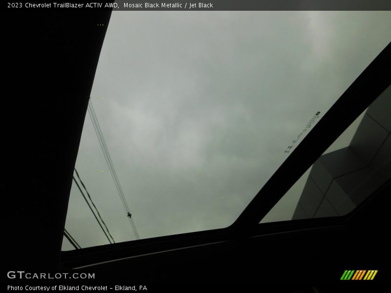 Mosaic Black Metallic / Jet Black 2023 Chevrolet TrailBlazer ACTIV AWD