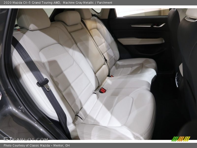 Machine Gray Metallic / Parchment 2020 Mazda CX-5 Grand Touring AWD