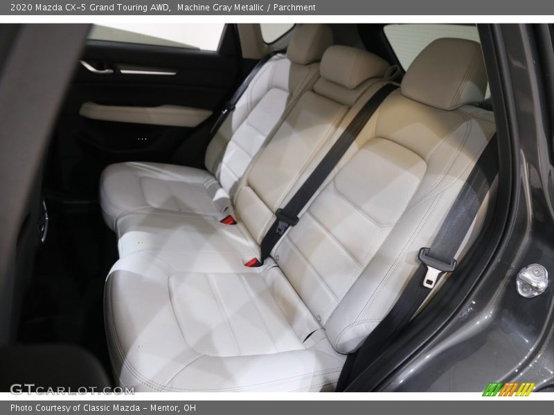 Machine Gray Metallic / Parchment 2020 Mazda CX-5 Grand Touring AWD