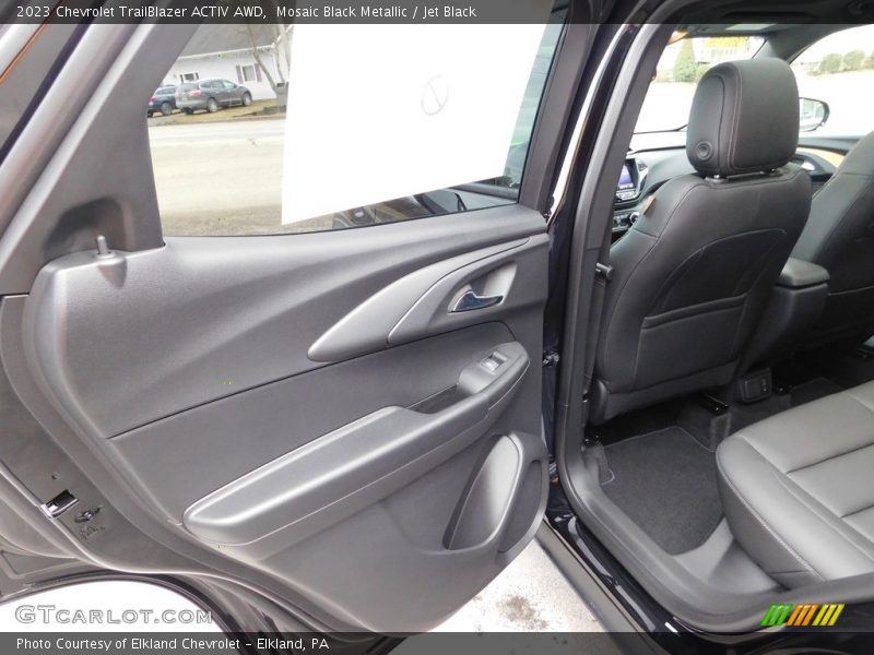 Mosaic Black Metallic / Jet Black 2023 Chevrolet TrailBlazer ACTIV AWD