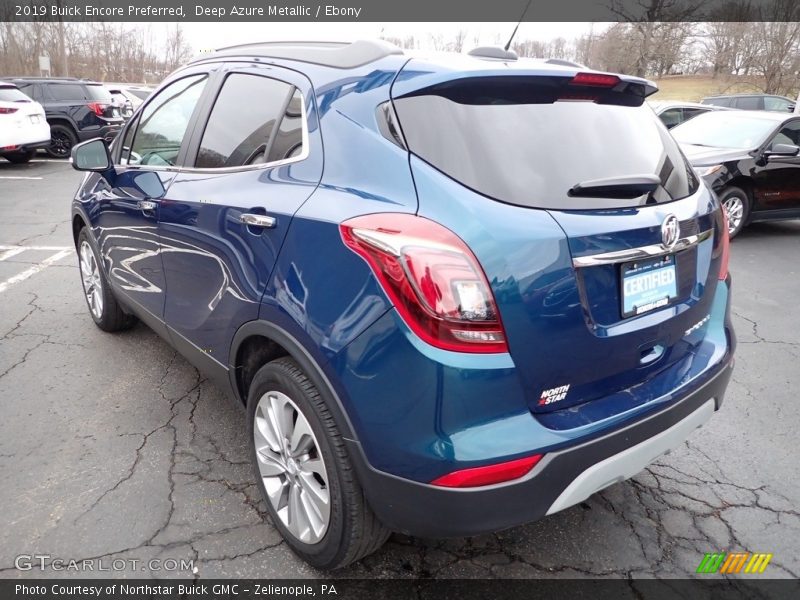 Deep Azure Metallic / Ebony 2019 Buick Encore Preferred
