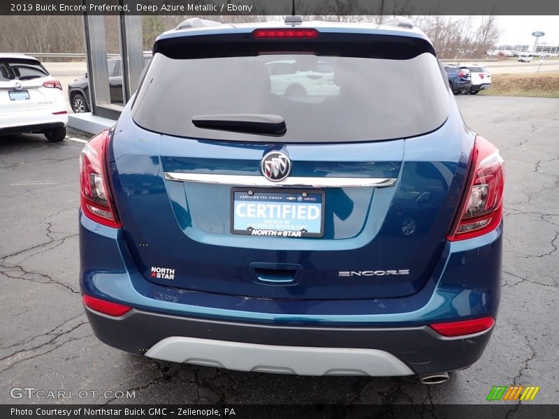 Deep Azure Metallic / Ebony 2019 Buick Encore Preferred