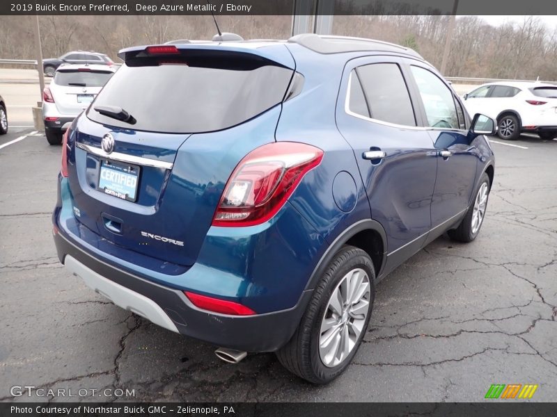 Deep Azure Metallic / Ebony 2019 Buick Encore Preferred