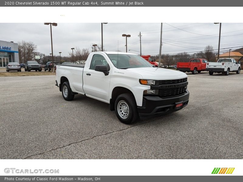 Front 3/4 View of 2020 Silverado 1500 WT Regular Cab 4x4