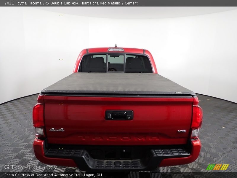 Barcelona Red Metallic / Cement 2021 Toyota Tacoma SR5 Double Cab 4x4