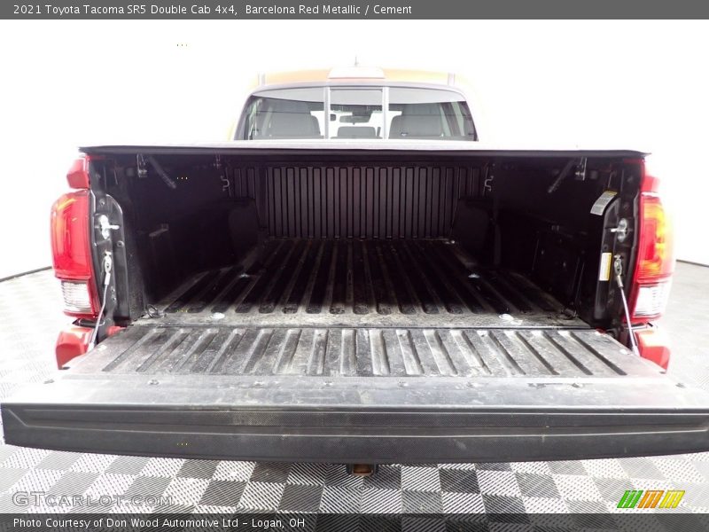 Barcelona Red Metallic / Cement 2021 Toyota Tacoma SR5 Double Cab 4x4