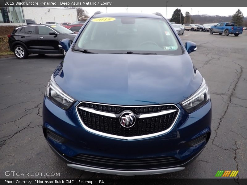 Deep Azure Metallic / Ebony 2019 Buick Encore Preferred