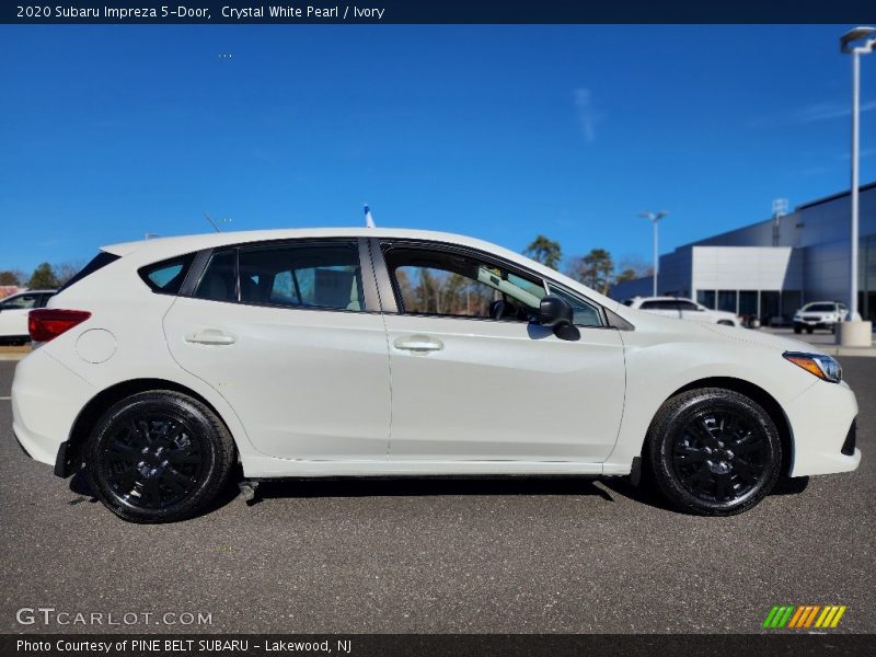Crystal White Pearl / Ivory 2020 Subaru Impreza 5-Door