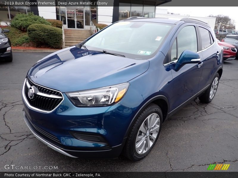 Deep Azure Metallic / Ebony 2019 Buick Encore Preferred