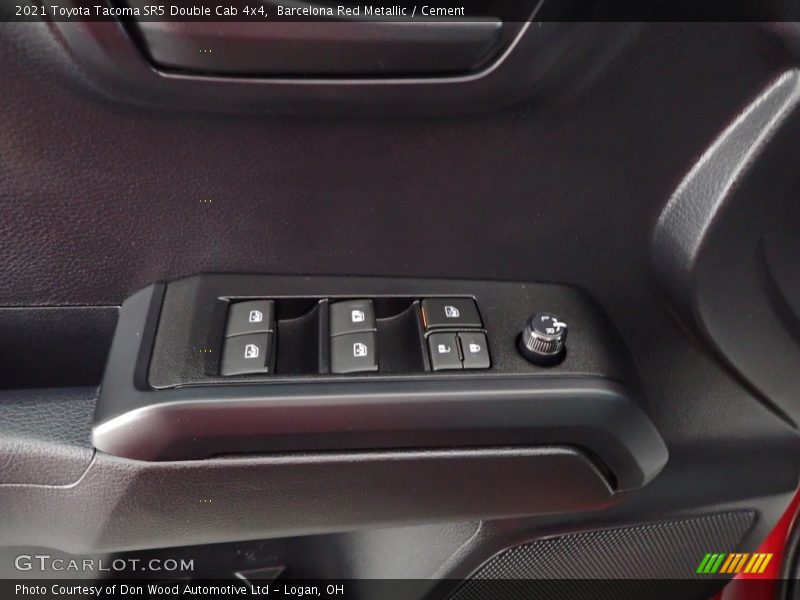 Barcelona Red Metallic / Cement 2021 Toyota Tacoma SR5 Double Cab 4x4