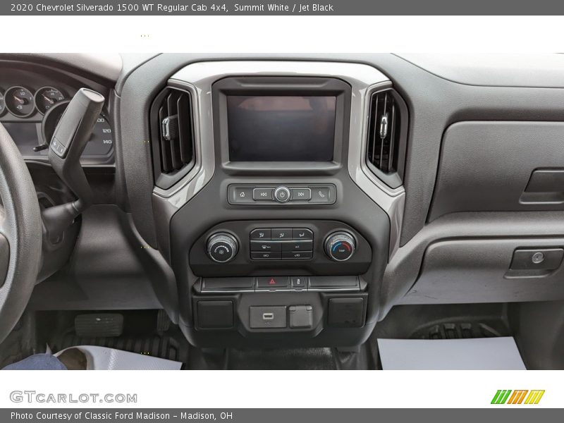 Controls of 2020 Silverado 1500 WT Regular Cab 4x4