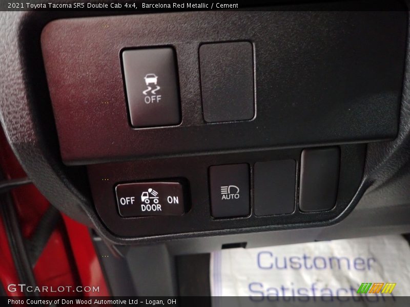Barcelona Red Metallic / Cement 2021 Toyota Tacoma SR5 Double Cab 4x4