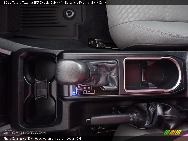 Barcelona Red Metallic / Cement 2021 Toyota Tacoma SR5 Double Cab 4x4