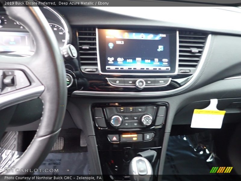 Deep Azure Metallic / Ebony 2019 Buick Encore Preferred
