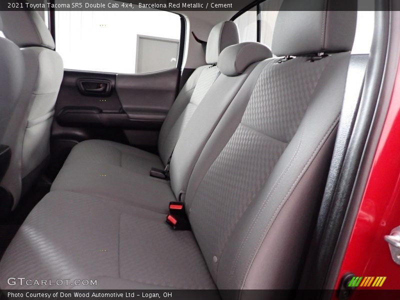 Barcelona Red Metallic / Cement 2021 Toyota Tacoma SR5 Double Cab 4x4