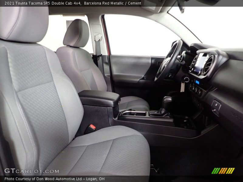 Barcelona Red Metallic / Cement 2021 Toyota Tacoma SR5 Double Cab 4x4