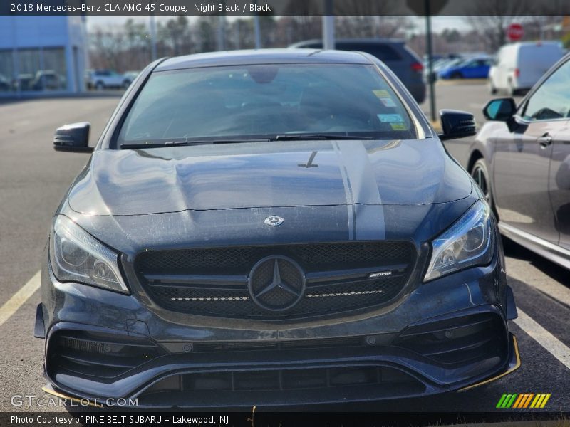 Night Black / Black 2018 Mercedes-Benz CLA AMG 45 Coupe