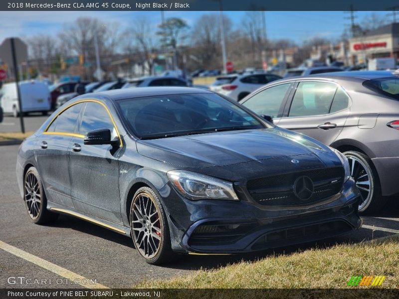 Night Black / Black 2018 Mercedes-Benz CLA AMG 45 Coupe