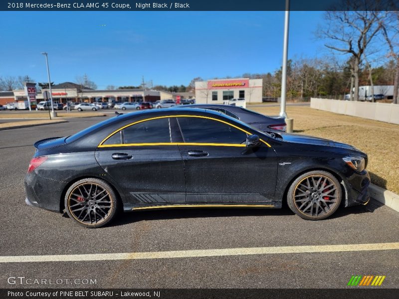 Night Black / Black 2018 Mercedes-Benz CLA AMG 45 Coupe