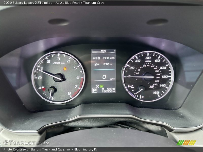 Abyss Blue Pearl / Titanium Gray 2020 Subaru Legacy 2.5i Limited