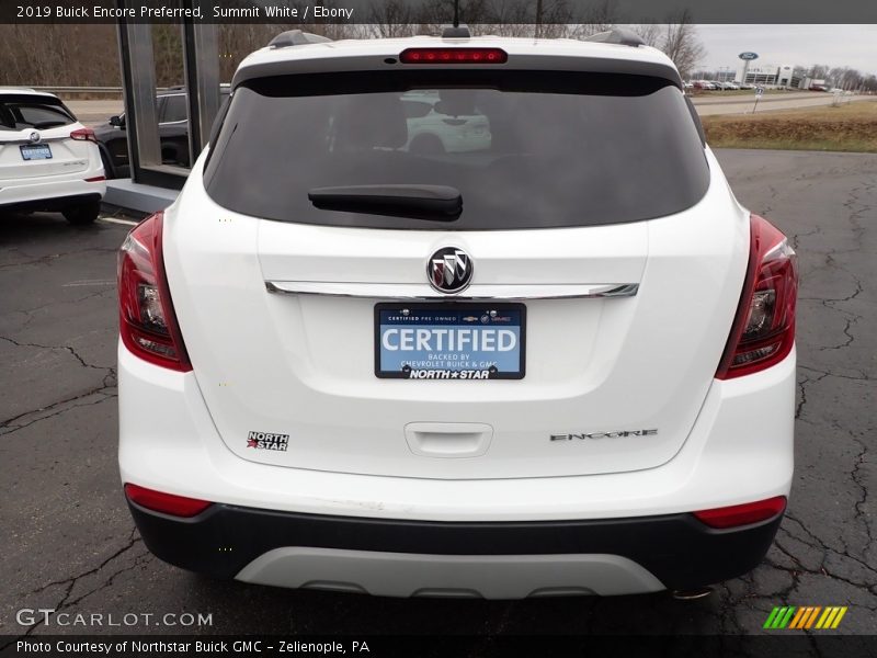 Summit White / Ebony 2019 Buick Encore Preferred