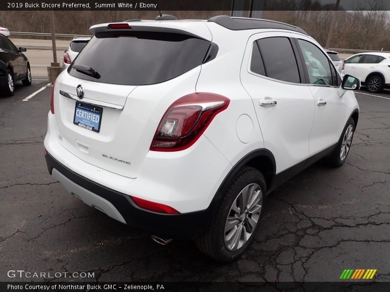 Summit White / Ebony 2019 Buick Encore Preferred