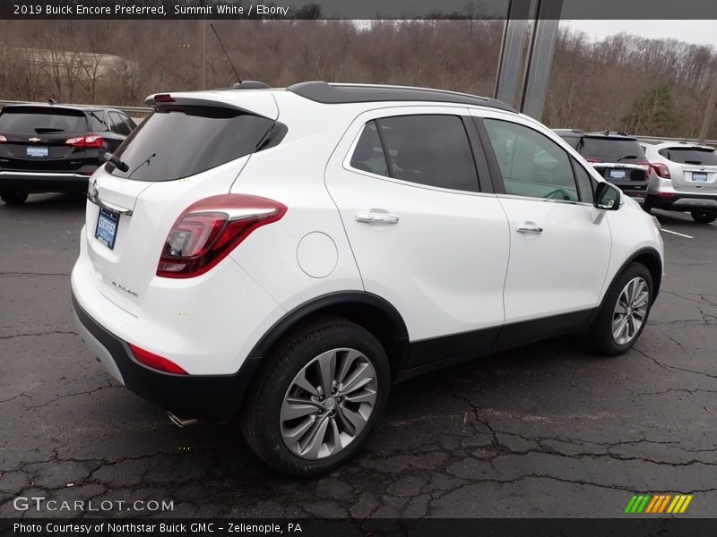 Summit White / Ebony 2019 Buick Encore Preferred