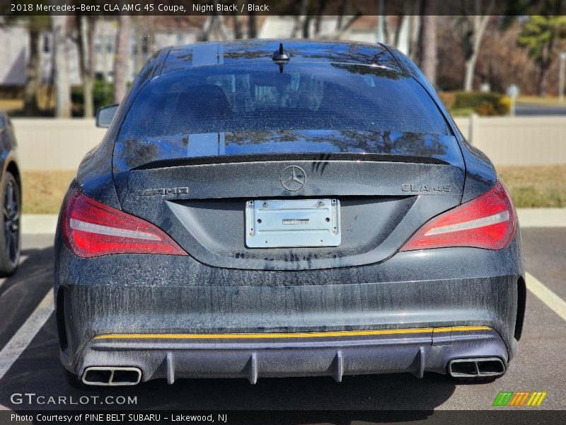 Night Black / Black 2018 Mercedes-Benz CLA AMG 45 Coupe